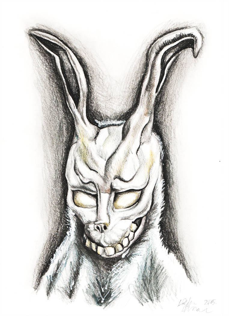 762x1048 donnie darko frank drawing - Donnie Darko Drawing