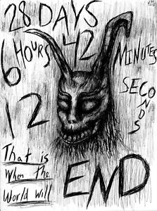 223x300 donnie darko frank the rabbit x ink drawing horror - Donnie Darko Drawing