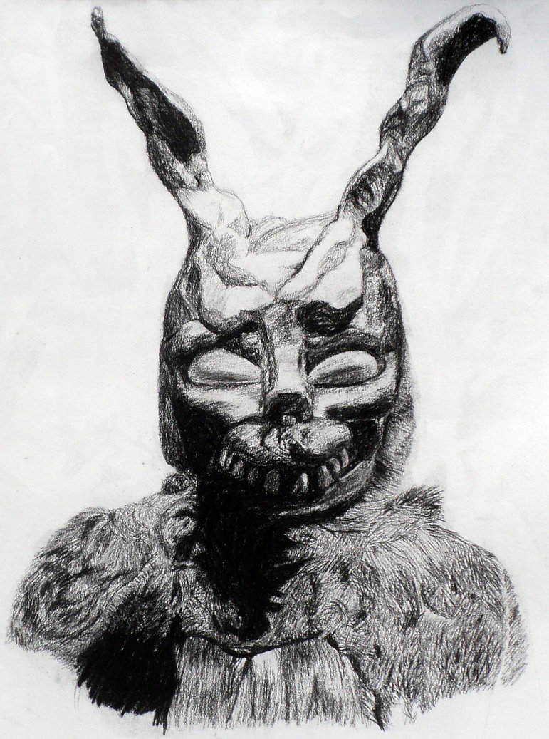 771x1037 donnie darko rabbit drawing - Donnie Darko Drawing