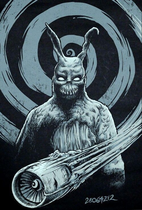 500x737 donnie darko frank drawing - Donnie Darko Drawing