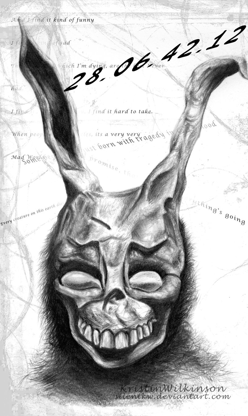 800x1340 pictures of donnie darko frank face - Donnie Darko Frank Drawing