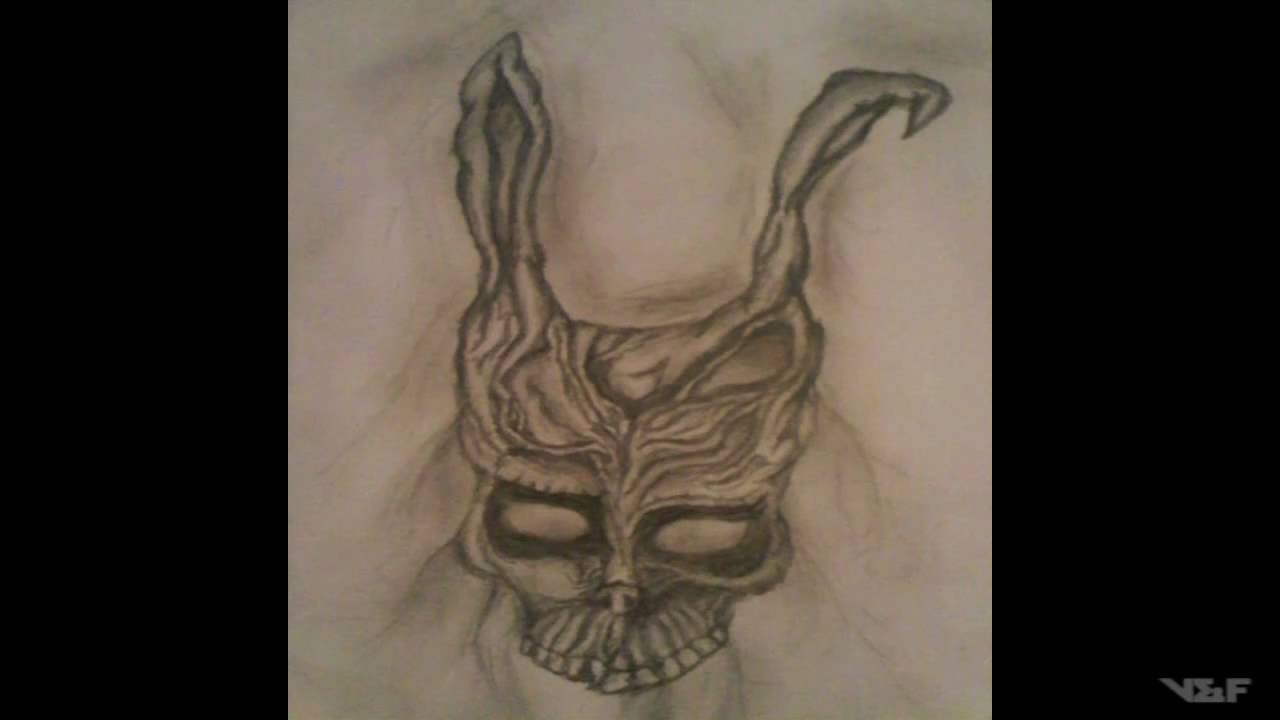 1280x720 donnie darko frank drawings - Donnie Darko Frank Drawing