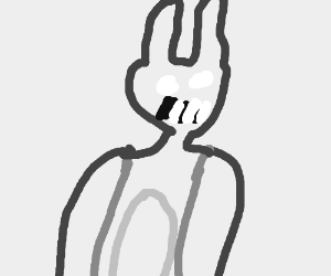 300x250 Fluffy Donnie Darko Rabbit Drawing - Donnie Darko Rabbit Drawing