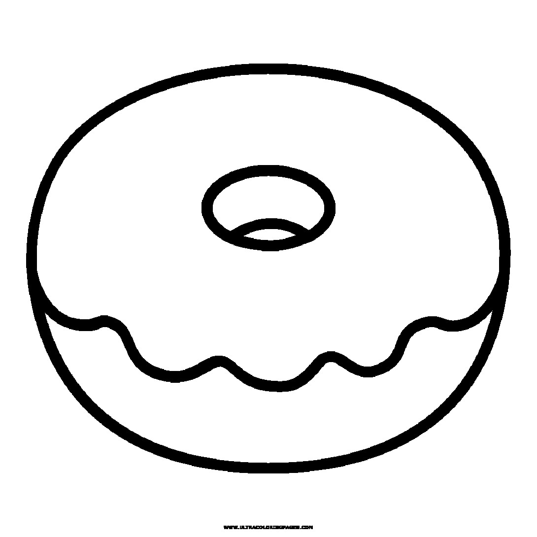 How To Draw A Donut Easy Step By Step