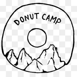 260x260 Drawing Blog Line Art - Donut Line Drawing