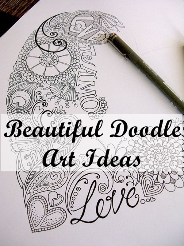 600x800 Beautiful Doodle Art Ideas - Doodle Drawing