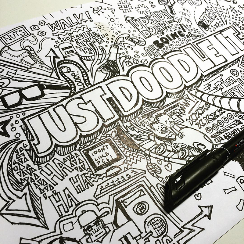 800x800 Why You Should Doodle Every Day Redbubble Blog - Doodle Drawing