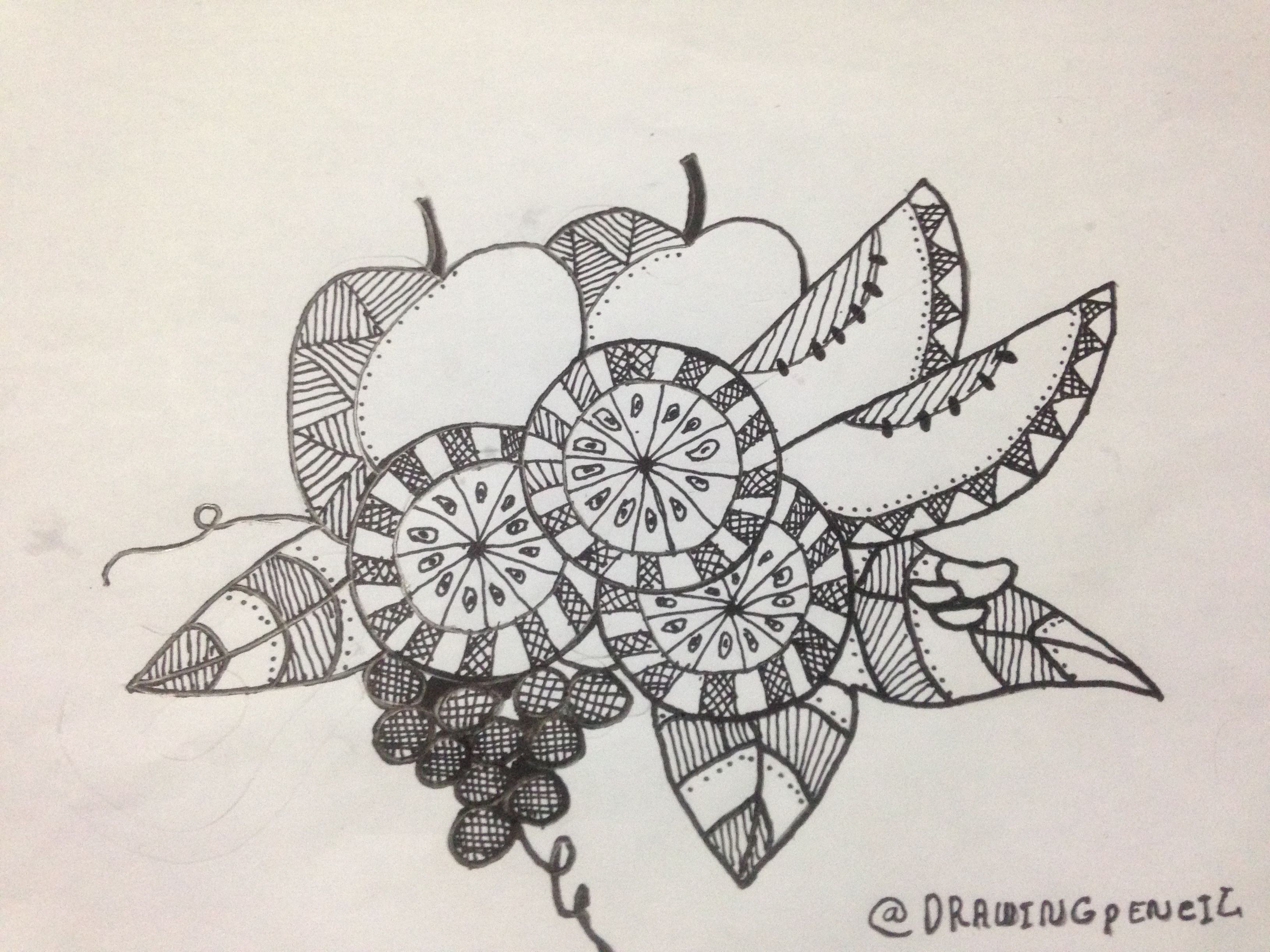 3264x2448 Art Is My Live { Lets Go To Draw Fruit With Doodle Art }'' Steemit - Doodle Drawing