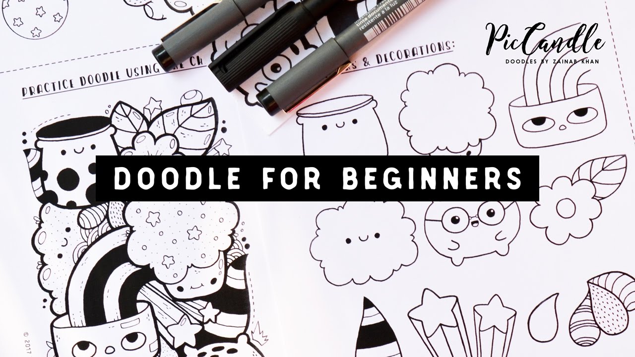 1280x720 Doodle For Beginners Draw With Me Step - Doodle Drawing Online