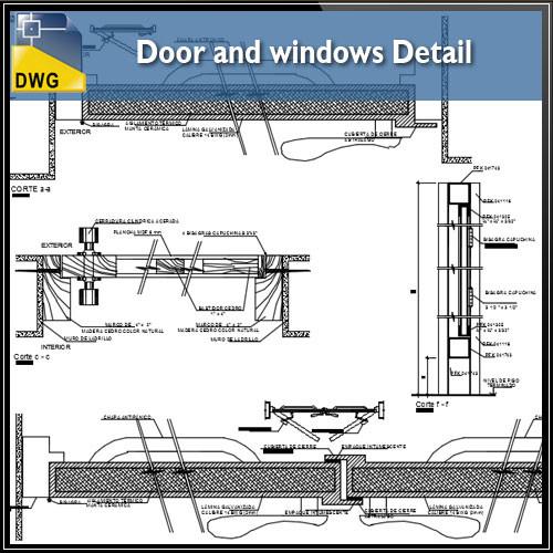 AutoCAD Window Details Door Detail  Drawing at PaintingValley com Explore 