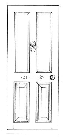 256x556 Make Your Own Solid Timber Doors, From Scratch The Cave - Door Drawing