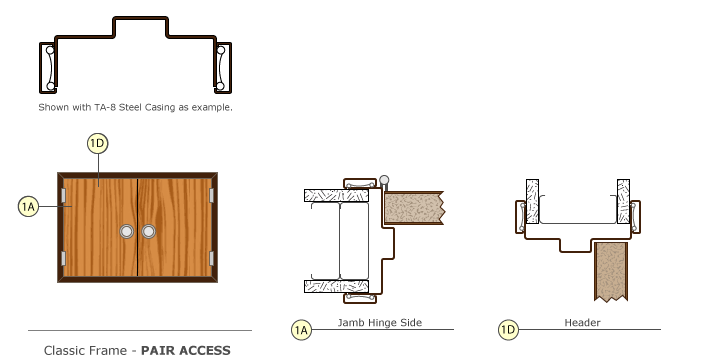 720x356 door frame door frame drawing - Door Frame Drawing