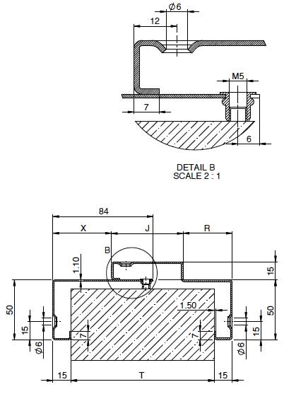 402x557 Split Door Frames - Door Frame Drawing