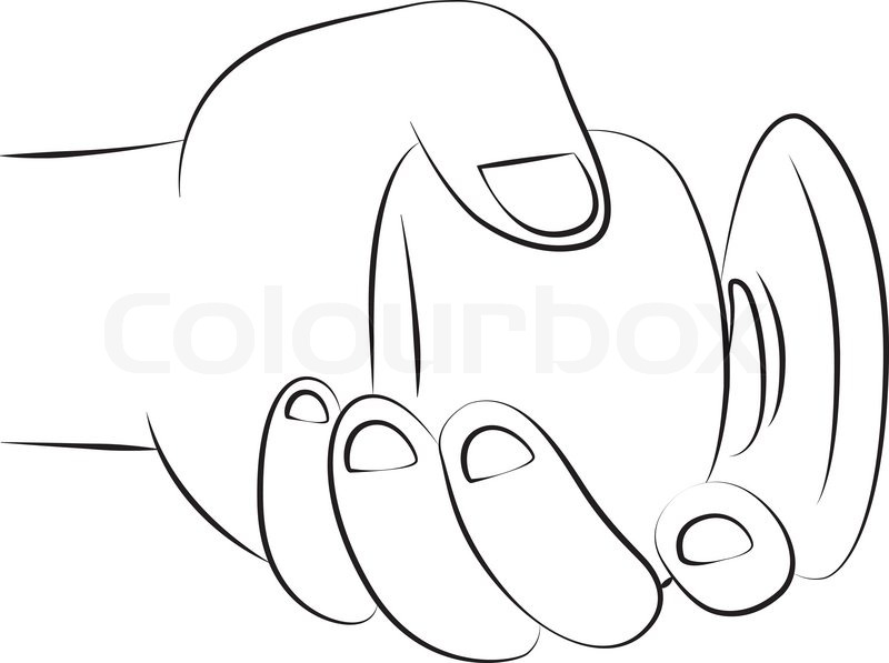 800x597 Twist Door Knob Stock Vector Colourbox - Door Knob Drawing