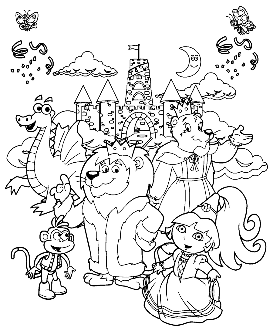 900x1091 dora the explorer - Dora And Friends Drawing