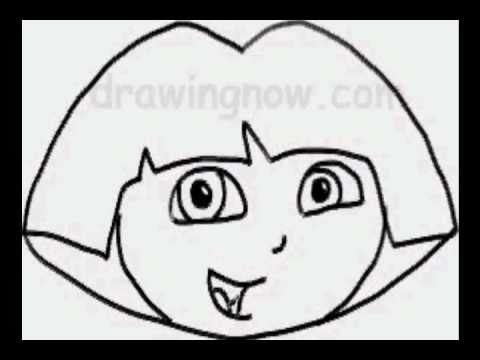 480x360 how to draw dora - Dora Drawing