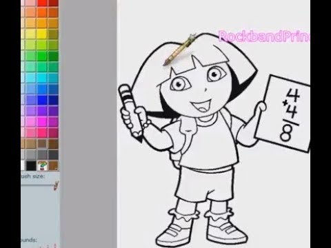 480x360 Dora Drawing Games - Dora Drawing Games