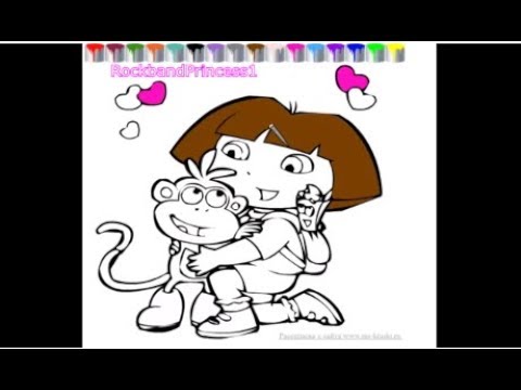 480x360 Dora Drawing Games - Dora Drawing Games