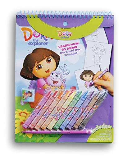 425x502 learn to draw dora the explorer kit - Dora Drawing Games