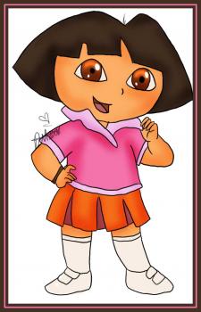 225x350 How To Draw How To Draw Dora The Explorer - Dora Pictures Drawing