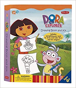 260x299 Dora The Explorer Drawing Book Kit - Dora Pictures Drawing