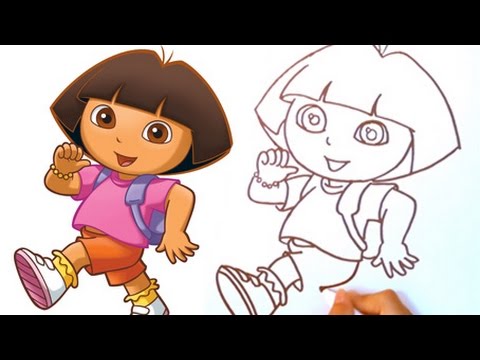 480x360 dora the explorer how to draw dora the explorer cute and easy - Dora The Explorer Drawing
