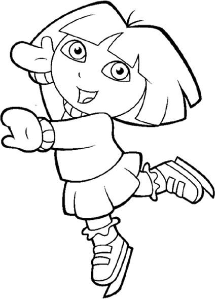 428x589 explorer drawing transparent png clipart free download - Dora The Explorer Drawing