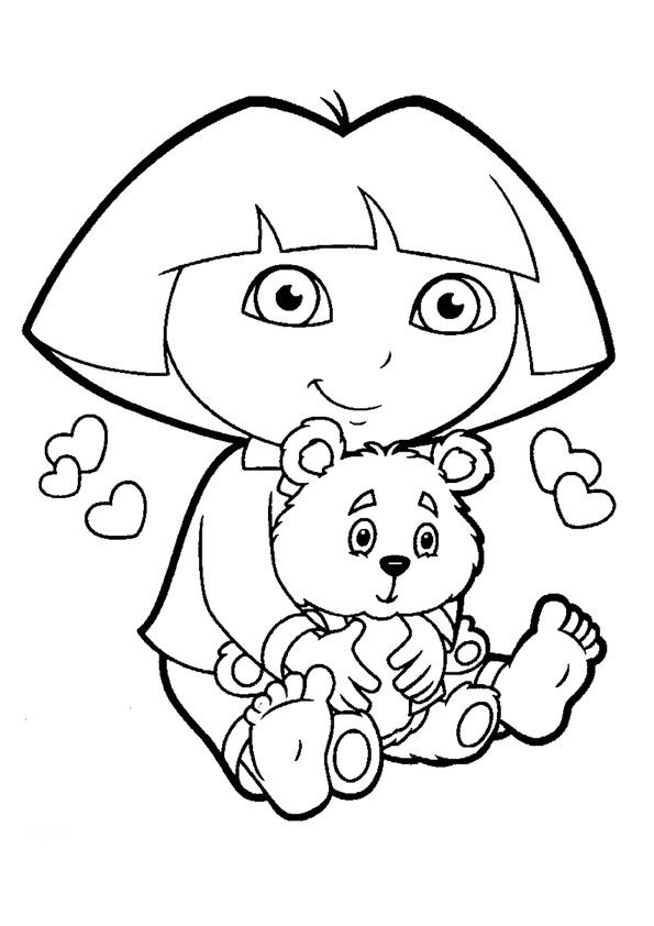 595x842 dora drawing games at getdrawings com free for personal use dora - Dora The Explorer Drawing