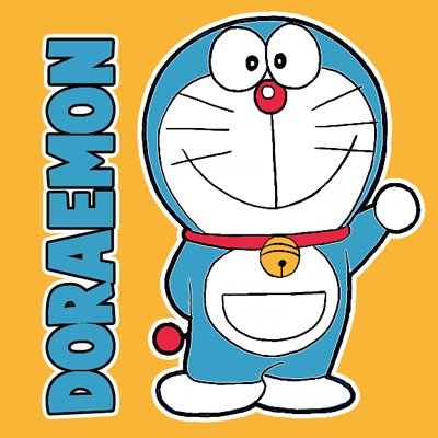 400x400 How To Draw Doraemon With Easy Steps Drawing Lesson How To Draw Dat - Doraemon Drawing