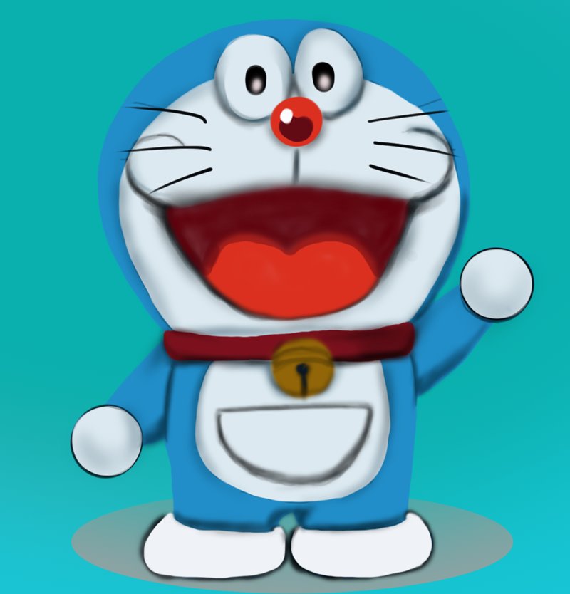 800x834 Learn How To Draw Doraemon - Doraemon Drawing