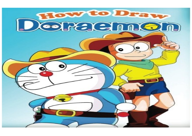 638x452 Pdf How To Draw Doraemon Step - Doraemon Drawing