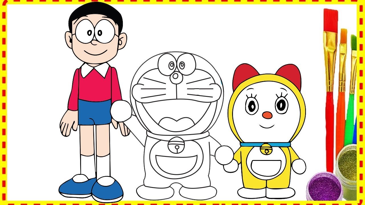 Download Doraemon Drawing at PaintingValley.com | Explore collection of Doraemon Drawing