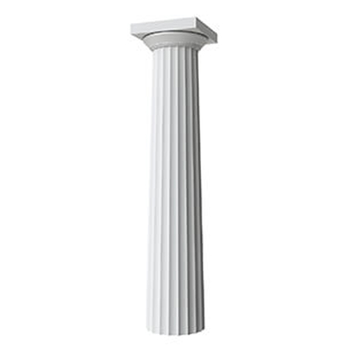 500x500 columns cad drawings, designs and models - Doric Column Drawing