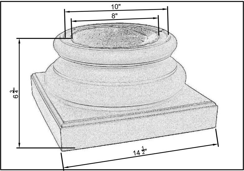 785x549 doric column base - Doric Column Drawing