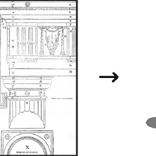 320x320 drawings of andrea palladio's doric column - Doric Column Drawing