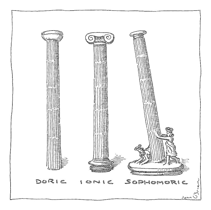 900x894 three types of columns drawing - Doric Column Drawing