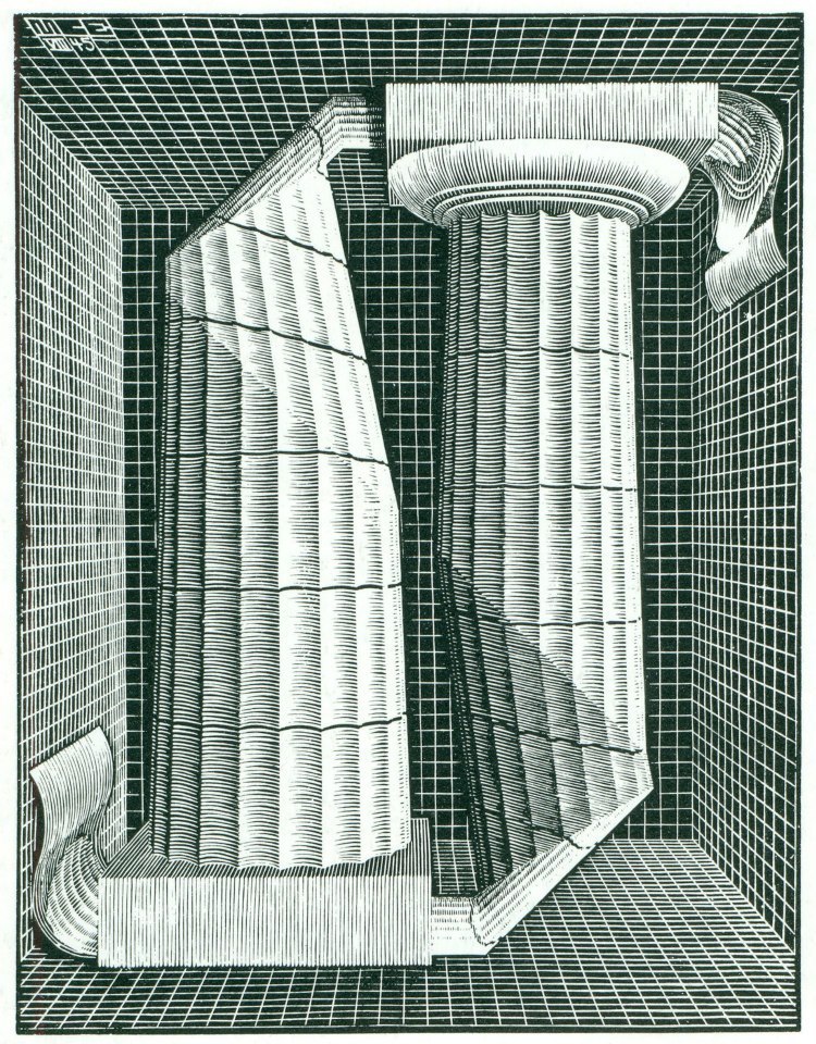 750x960 artwork - Doric Column Drawing