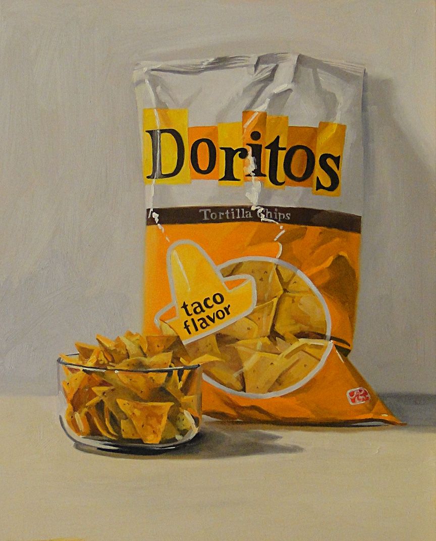 864x1072 Doritos Painting - Doritos Drawing