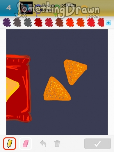 392x522  - Doritos Drawing