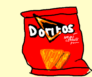 Doritos Drawing at PaintingValley.com | Explore collection of Doritos ...