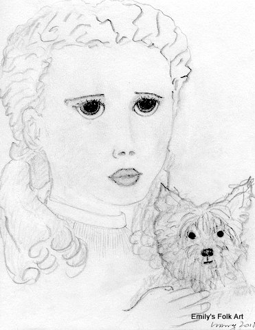 371x480 drawing dorothy and toto - Dorothy Drawing