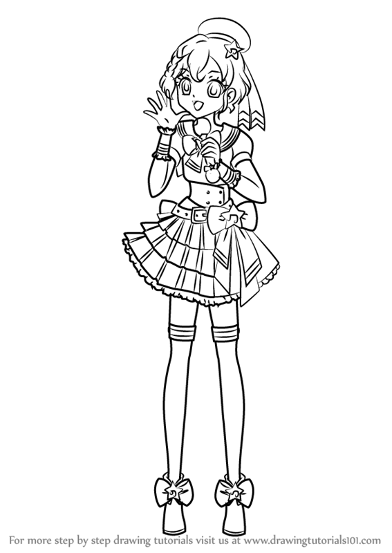 567x800 learn how to draw dorothy west from pripara - Dorothy Drawing