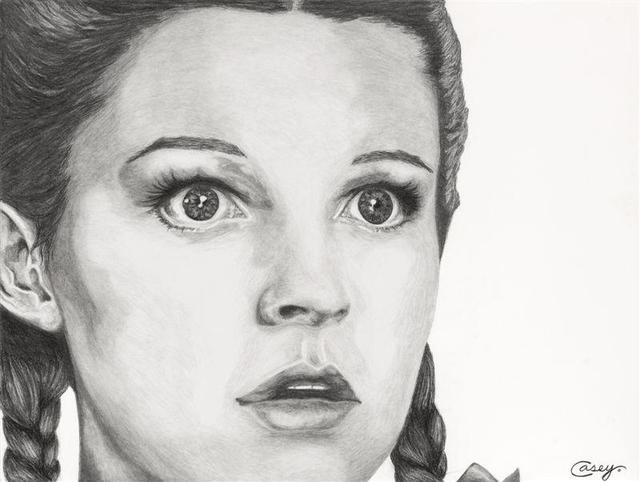 640x482 Dorothy Portrait Wizard Of Oz - Dorothy Wizard Of Oz Drawing