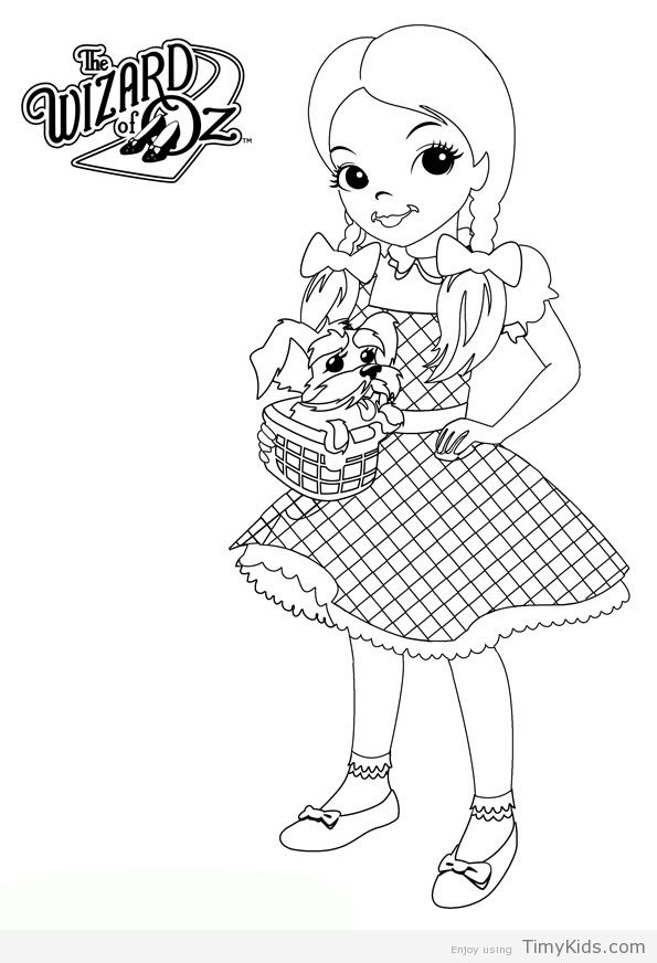 595x872 Dorothy Wizard Of Oz Drawing At Getdrawings Com Free For Personal - Dorothy Wizard Of Oz Drawing