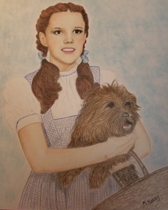 Dorothy Wizard Of Oz Drawing at Explore collection