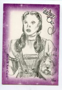 209x300 Wizard Of Oz Sketch Card - Dorothy Wizard Of Oz Drawing