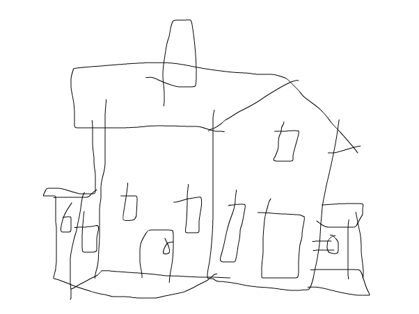 602x452 Dorothy's House From The Wizard Of Oz! - Dorothy Wizard Of Oz Drawing
