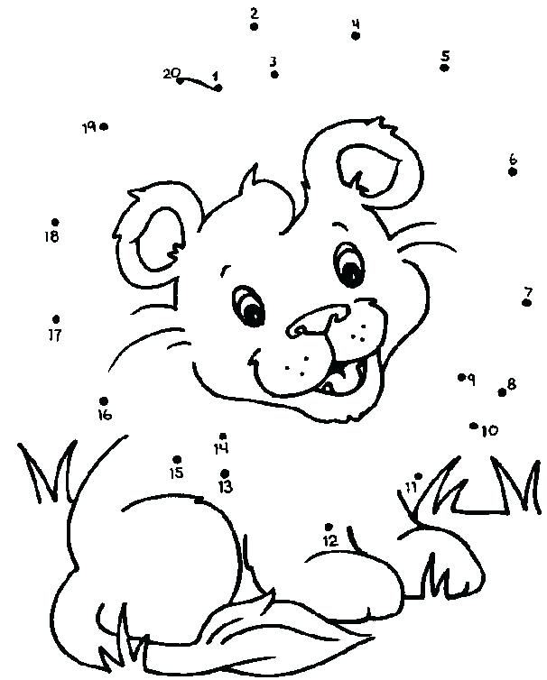 606x754 Dot To Free Disney Worksheets For Preschoolers How Use Fun Kid - Dot Drawing For Kid