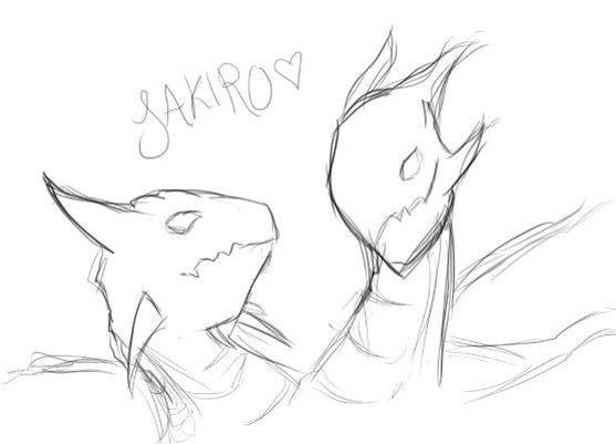 557x401 drawing of jakiro from dota video games amino - Dota 2 Drawing