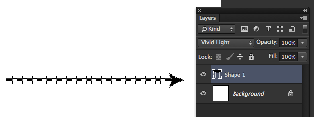 636x237 Drawing A Dasheddotted Line With An Arrowhead In Photoshop - Dotted Line Drawing